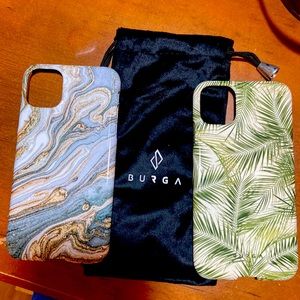 2 Burga cell phone cases - for iPhone 11
